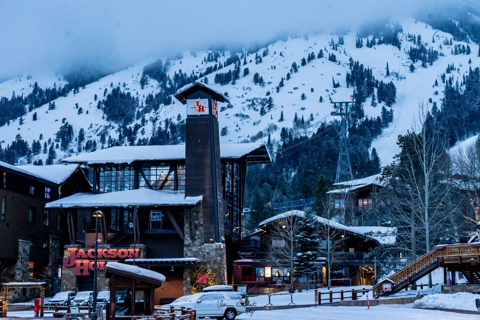 Winter mountains at Big Sky and Jackson Hole — frame 2